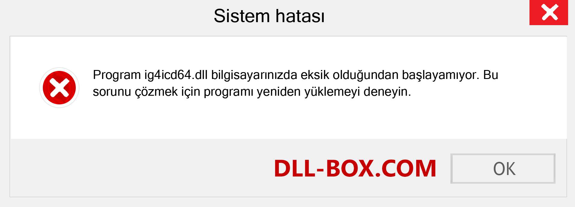 ig4icd64.dll dosyası eksik mi? Windows 7, 8, 10 için İndirin - Windows'ta ig4icd64 dll Eksik Hatasını Düzeltin, fotoğraflar, resimler